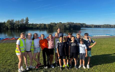 Leefgroep 7 op sportdag naar De Gavers
